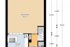 04 Fresiastraat 15 plattegrond bg 01