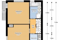 19 Plattegrond 1e-verdieping