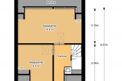 21 Fresiastraat 15 plattegrond 2e verdieping 01