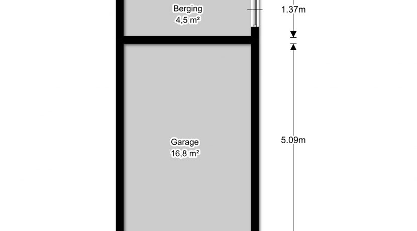 39a Plattegrond garage