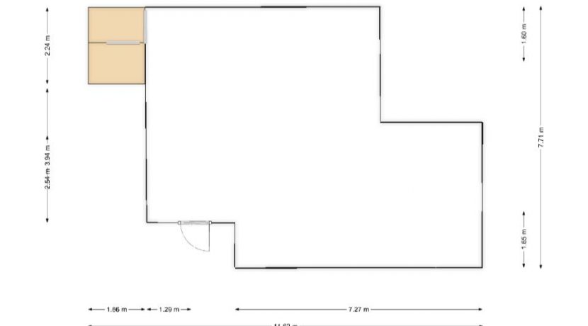 Multifunctionele bedrijfsruimte in het hart van het dorp aan de Sloterweg 162-a @Badhoevedorp Foto 11 Plattegrond