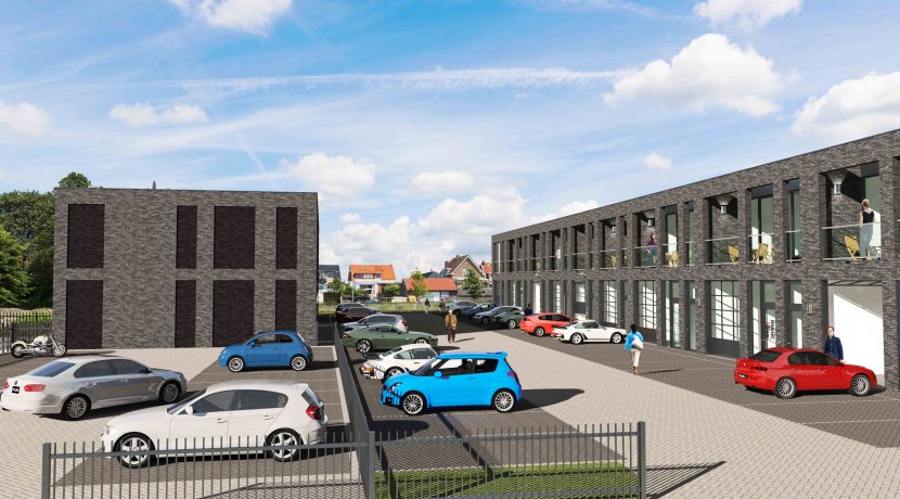 Veilig wonen en werken in deze woon-werkunit aan de Melbournestraat 21 @Lijnden op nog geen kilometer van de A9! Foto 20 AI Terrein 01b