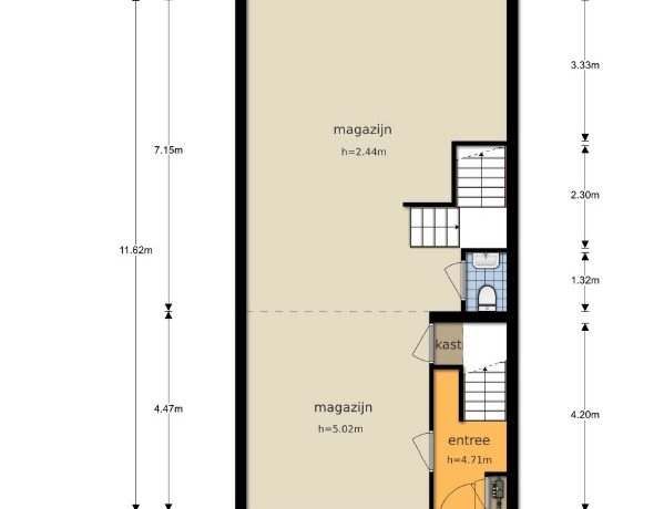 91 Limmerick 80 Plattegrond parterre