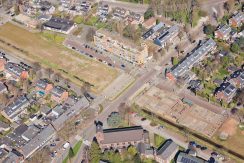 4-kamer app @Badhoevedorp-centrum Arendstraat 7 met vrij uitzicht Foto 36 Luchtfoto 01