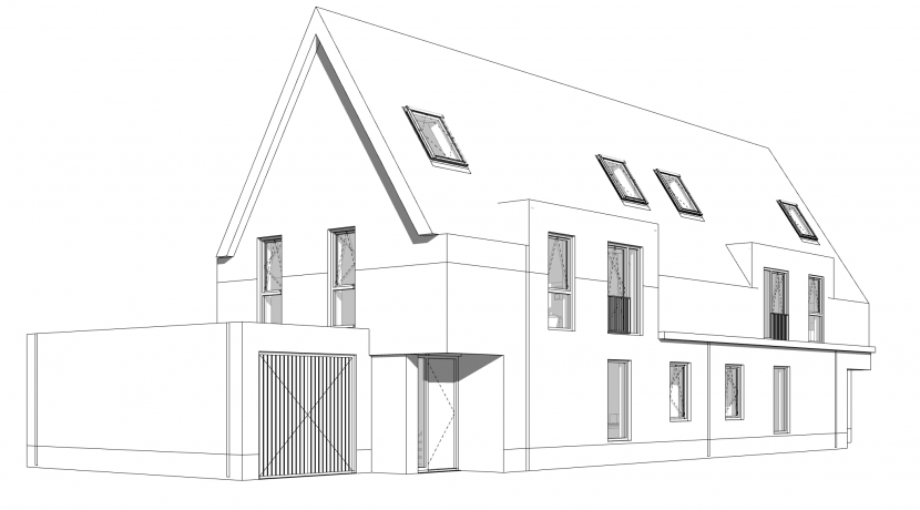 03 Nieuwbouw Veldzigt Kavel 02 Schets 01b