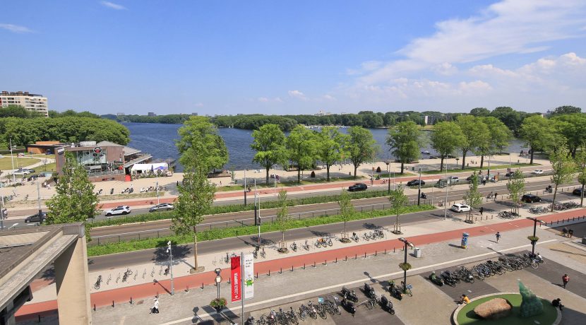4-kamer app met geweldig uitzicht op Sloterplas @Amsterdam Osdorpplein 82 Foto 01 Uitzicht 01a