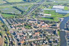 Luxe en karakteristieke 2 onder 1 kap @Halfweg Margrietplantsoen 2 Foto 52 Luchtfoto 01a