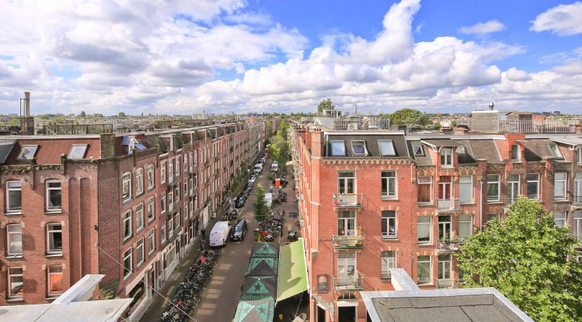 2-kamer app met balkon en terras op levendige locatie @Amsterdam Ten Katestraat 63-4 Foto 19 uitzicht 01b