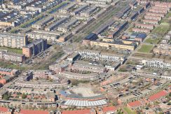 Stoere Super Studio van 30 m² @Amsterdam-Sloten Laan van Vlaanderen 141-B8 Foto 28 Luchtfoto 01a
