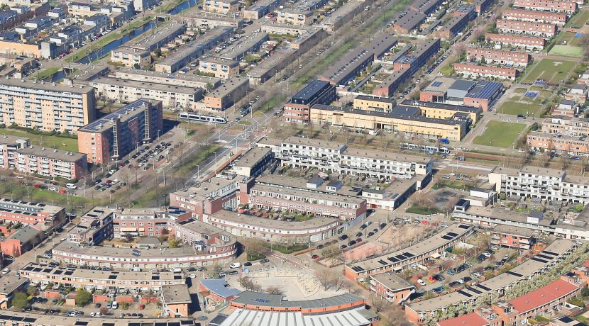 Stoere Super Studio van 30 m² @Amsterdam-Sloten Laan van Vlaanderen 141-B8 Foto 28 Luchtfoto 01a