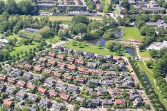 half vrijstaande villa met garage @Badhoevedorp Parkietstraat 34 Foto 54 luchtfoto 01a