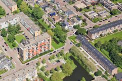 Starterswoning met tuin @Badhoevedorp Chr. Huygensstraat 31 Foto 30 luchtfoto