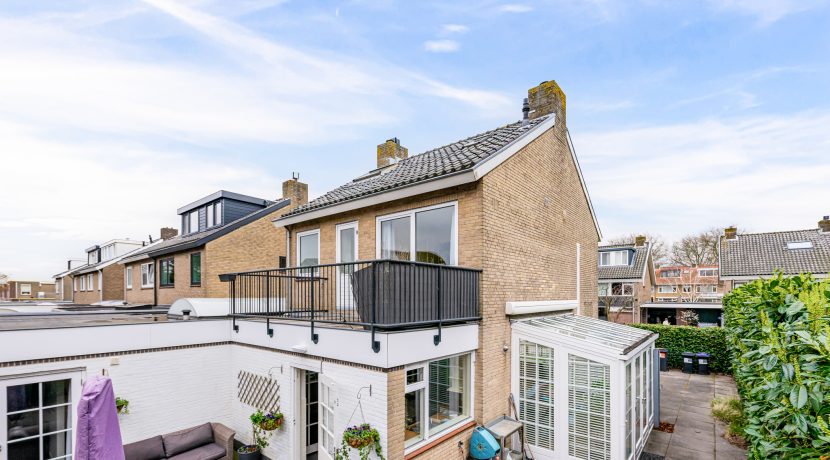 Vrijstaand wonen aan de Torricellistraat 11 @Badhoevedorp Foto 34 Achtergevel 01a