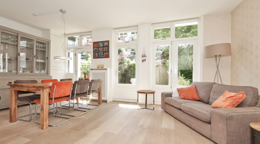 Benedenwoning met tuin @Amsterdam John Franklinstraat 45-hs Foto 03 Woonkamer 1a