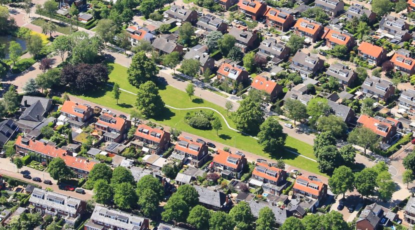 58 Generaal Snijdersplantsoen 27 luchtfoto