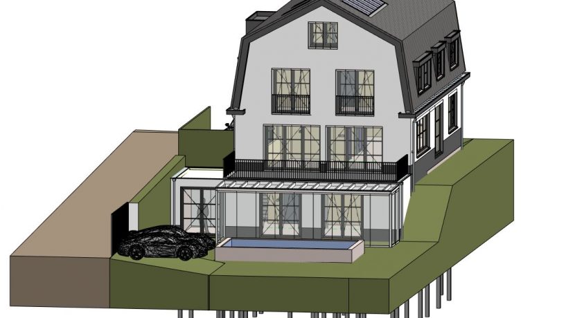 02 Achtergevel Nwemeerdijk 300 3D beeld 3