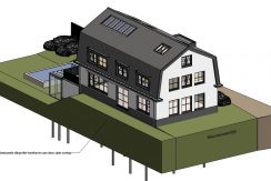 03 Zijgevel Noordoost Nwemeerdijk 300 3D beeld 1