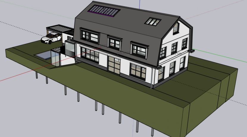 03 Zijgevel Noordoost Nwemeerdijk 300