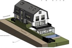 03a Zijgevel Zuidwest Nwemeerdijk 300 3D beeld 2