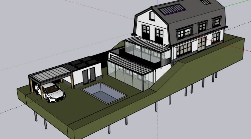 07 Zijgevel Zuidwest Nwemeerdijk 300