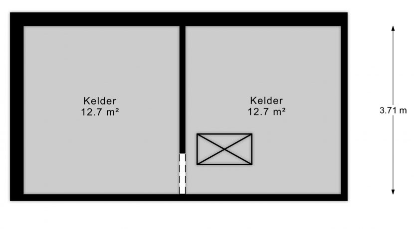 02 Plan Nwemeerdijk 19 Garage kelder