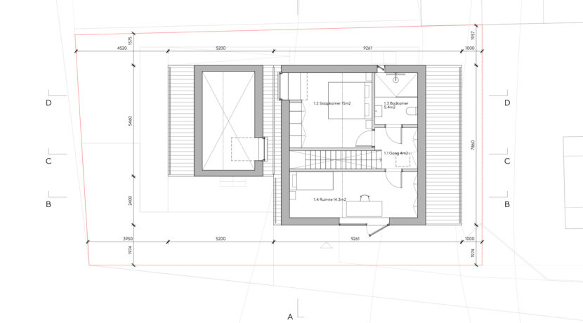 07 Akerdijk 116a Plattegrond 1e verdieping